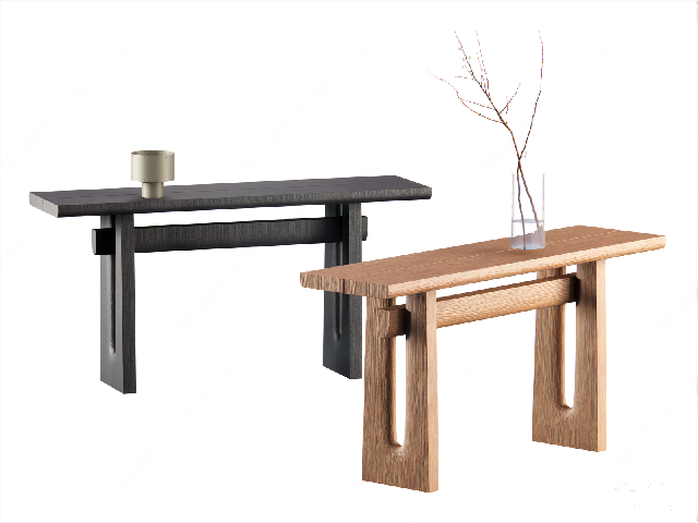 Modern Organic Modern Console Table