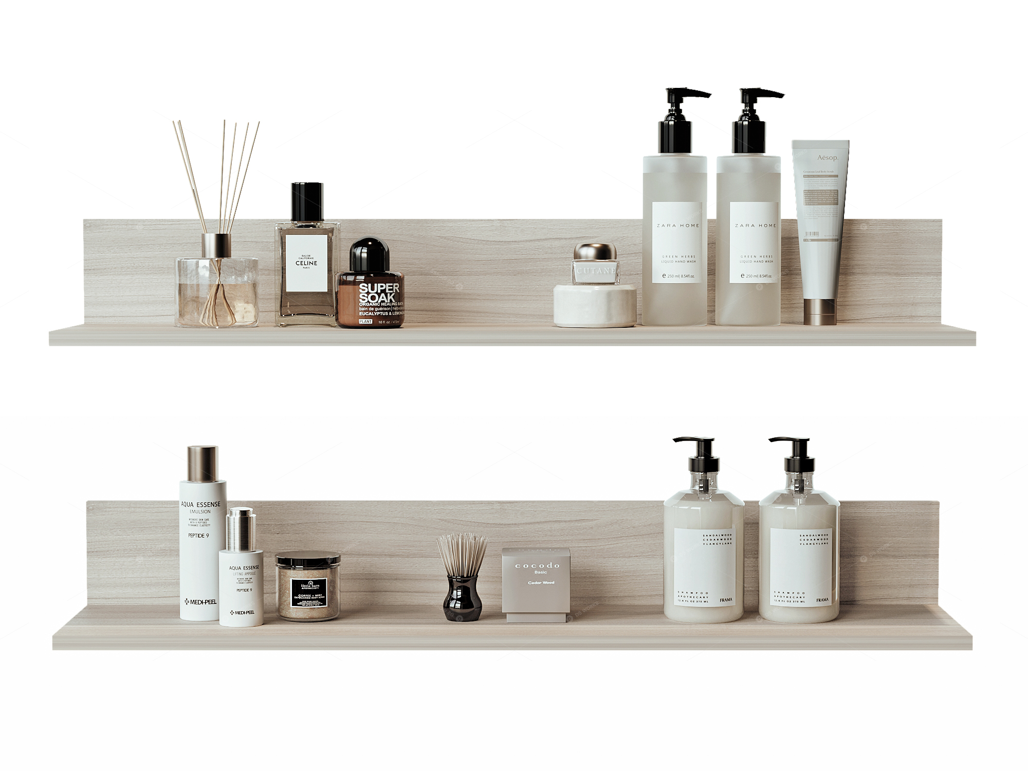Bath Products 3D Models