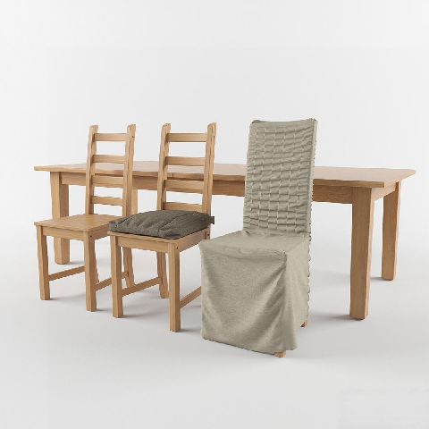 Modern Dining Table & Chairs Set