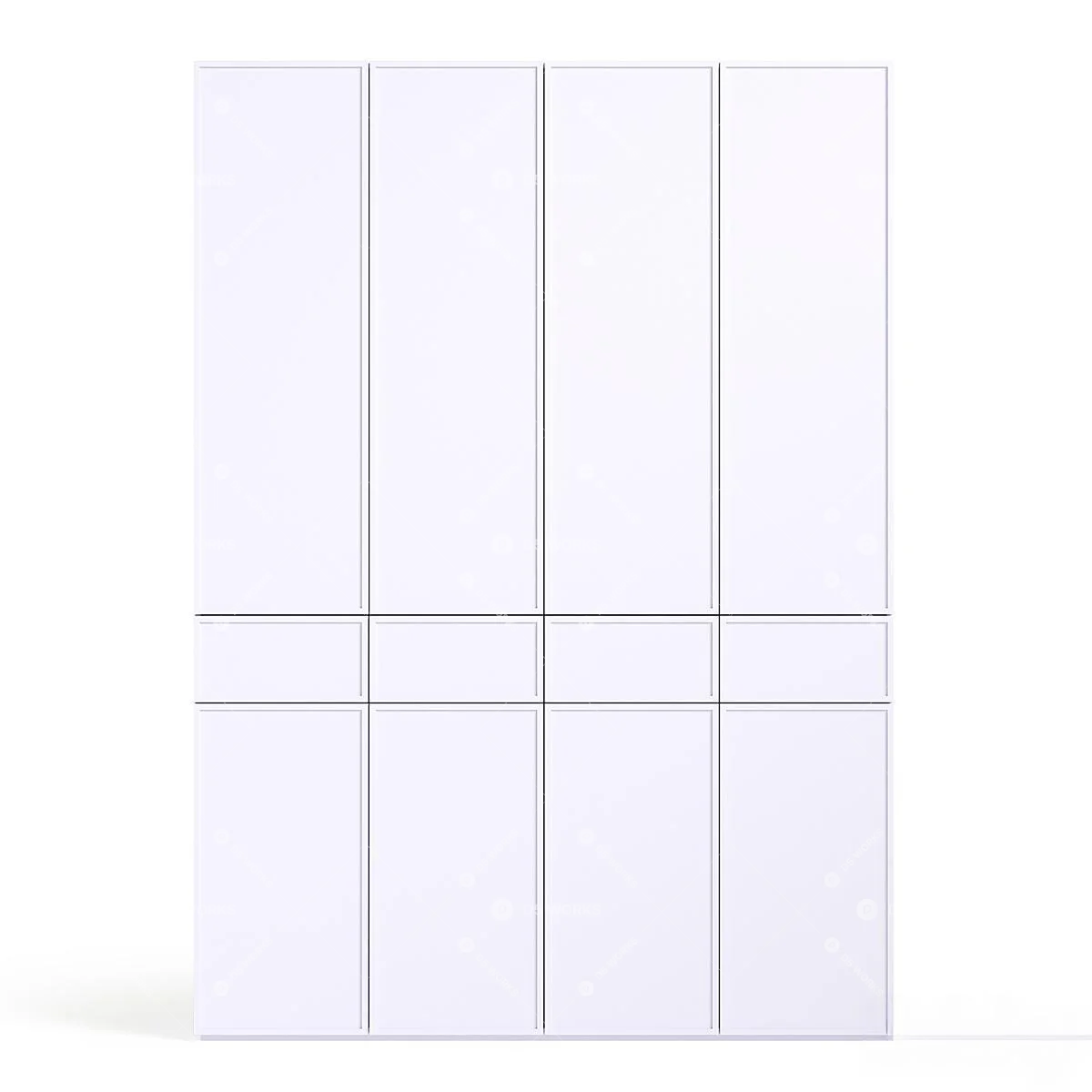 Wardrobe 3d model thumbnail 6
