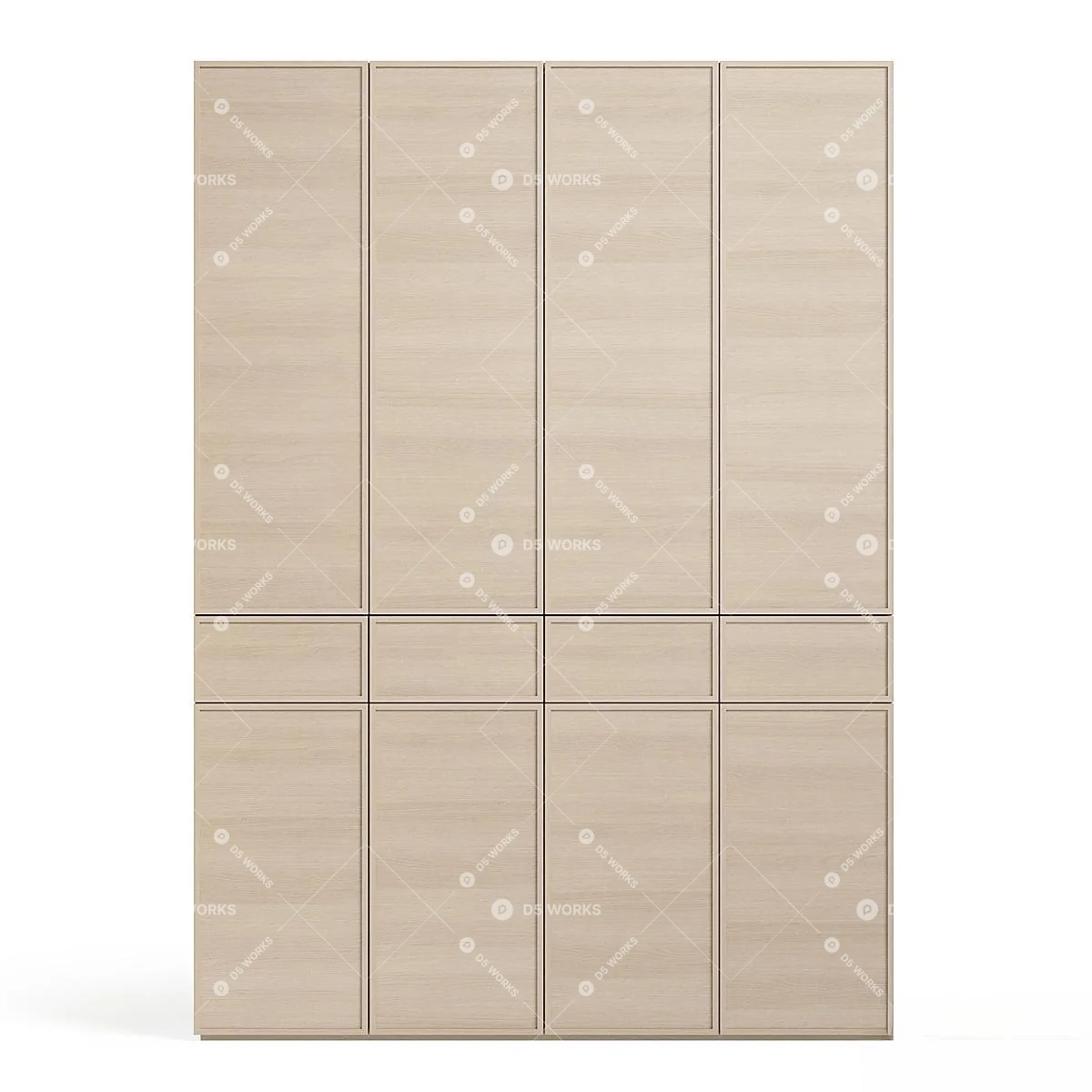 Wardrobe 3d model thumbnail 3