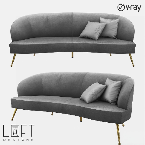 Modern Irregular-shaped Sofa 