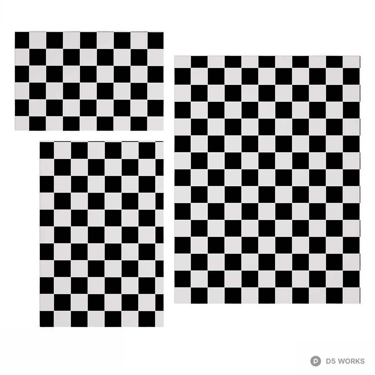 Textured Weave Rug 3d model thumbnail 3