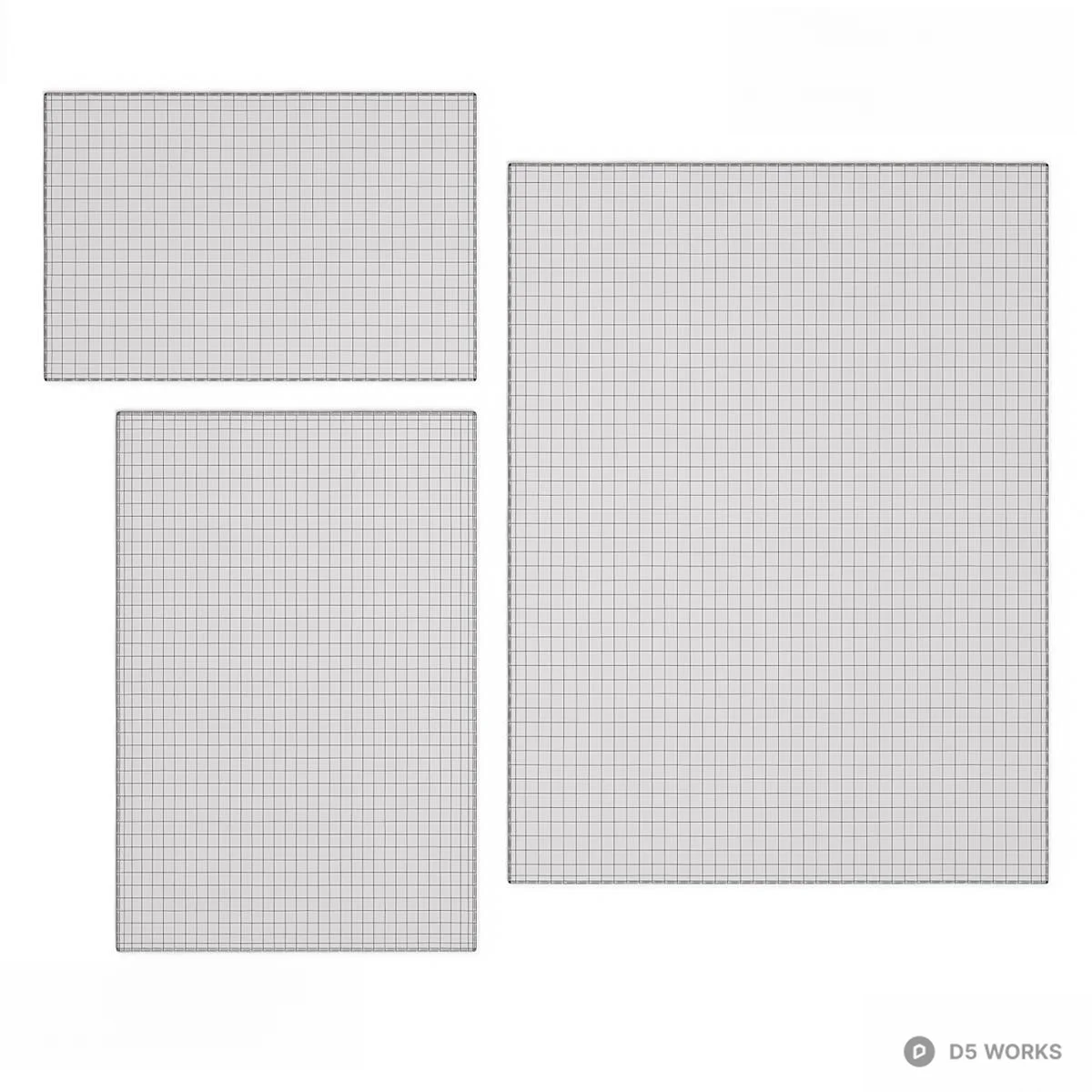 Textured Weave Rug 3d model thumbnail 2