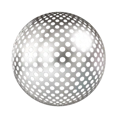 Round Perforated Alumnium Plate