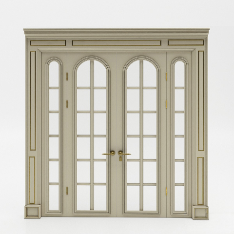 Modern Double Door
