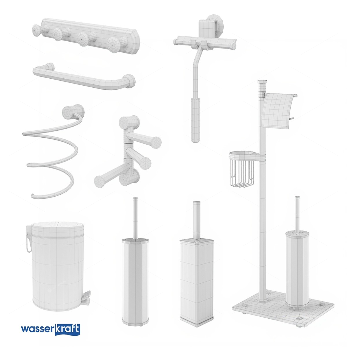 Bathroom Fixtures 3D Models 2