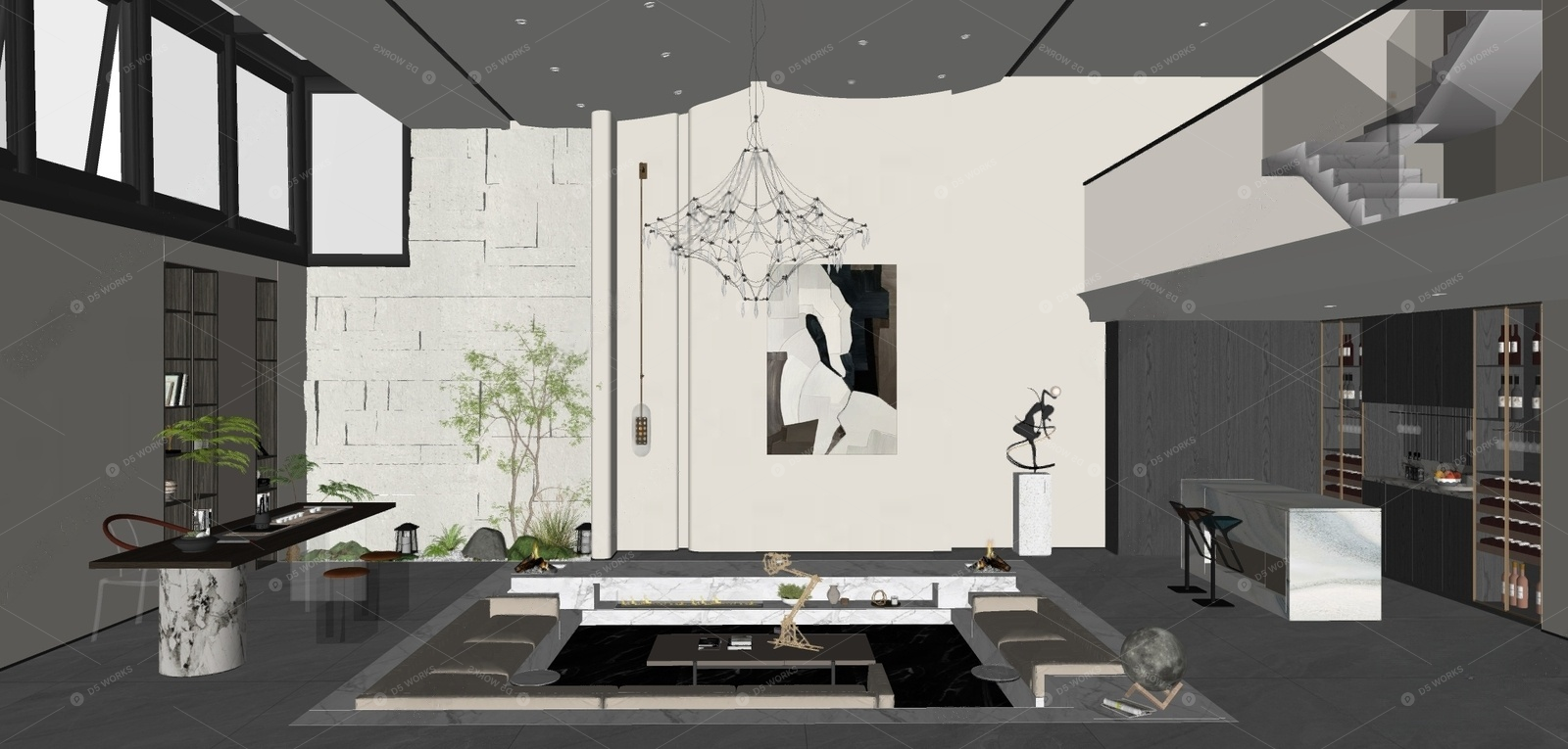 Living Rooms 3D Models 2