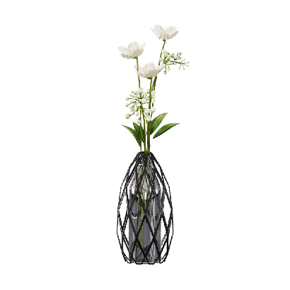 Floral Vase Design Modern vase 03