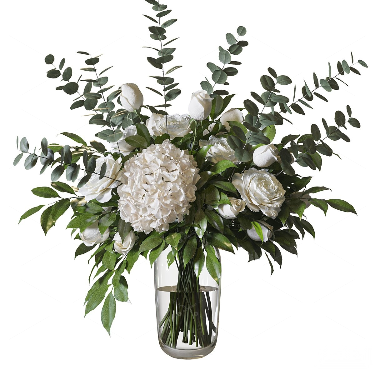 Vases & Floral Arrangements 3D Models 3