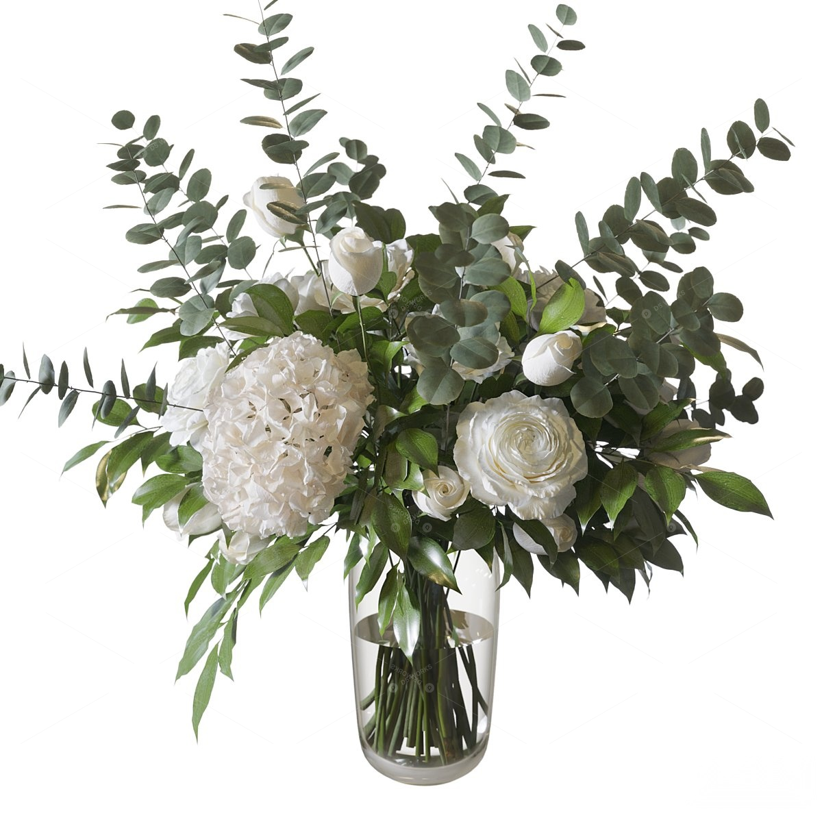 Vases & Floral Arrangements 3D Models 5