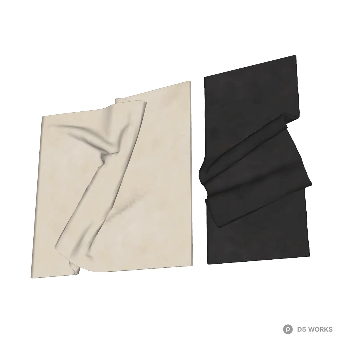 Minimalist Wall Sculpture 3d model thumbnail 2