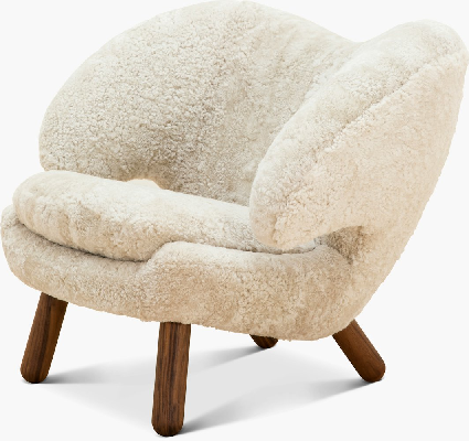 Mid-Century Modern Single Sofa