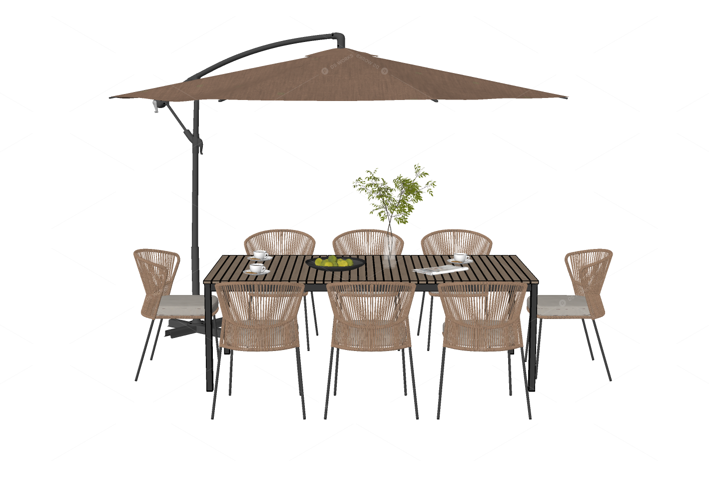 Outdoor Furniture 3D Models 2
