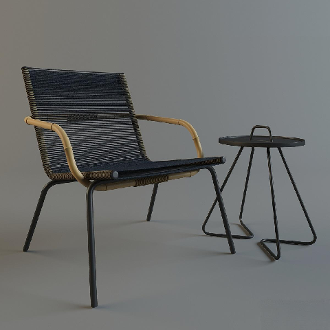 Modern Leisure Table & Chair Set