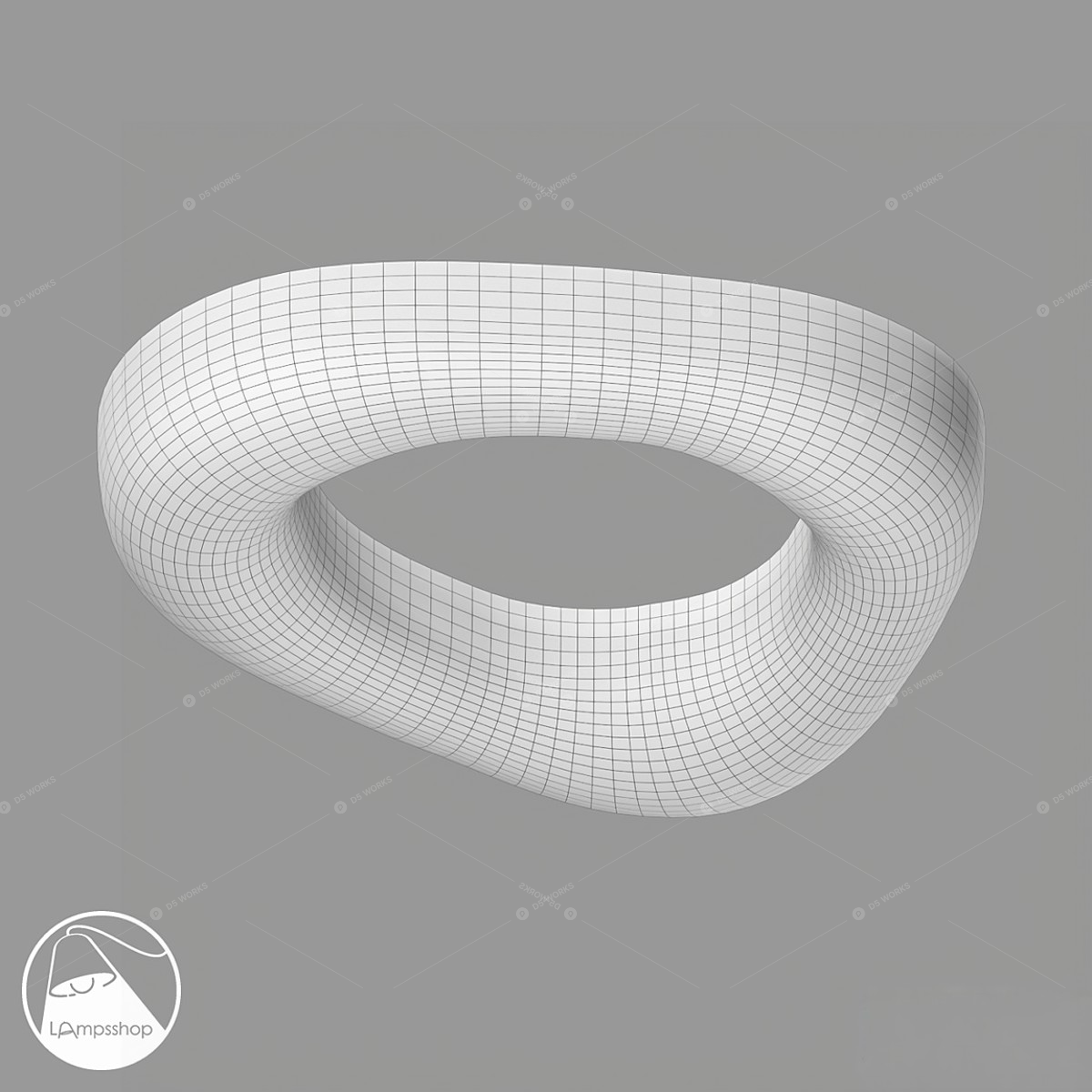 Flush Mount Lights 3D Models 2