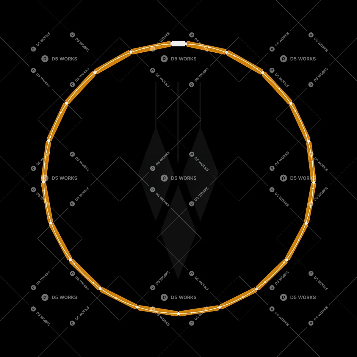 Pendant Light 3d model thumbnail 3