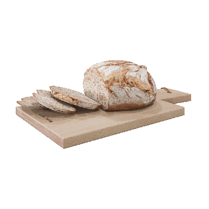 Food and Drink Wooden Board Sliced Bread