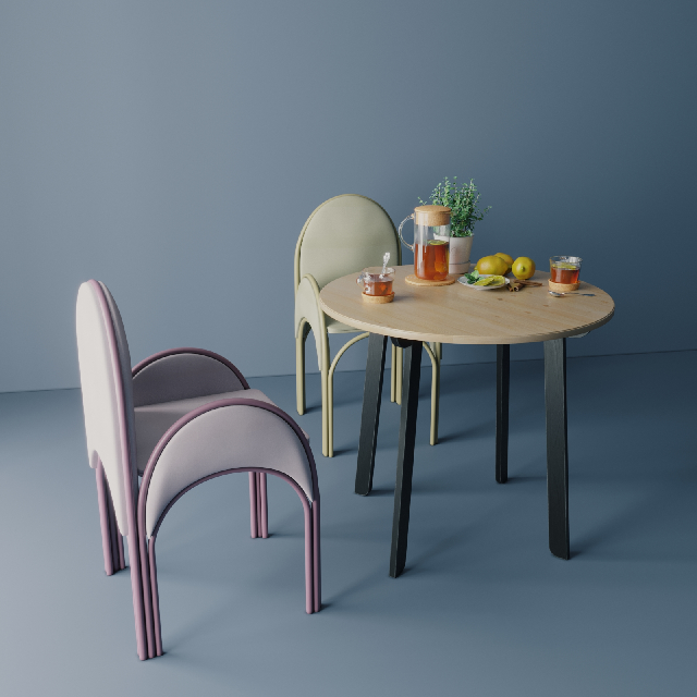 Modern Leisure Table & Chair Set