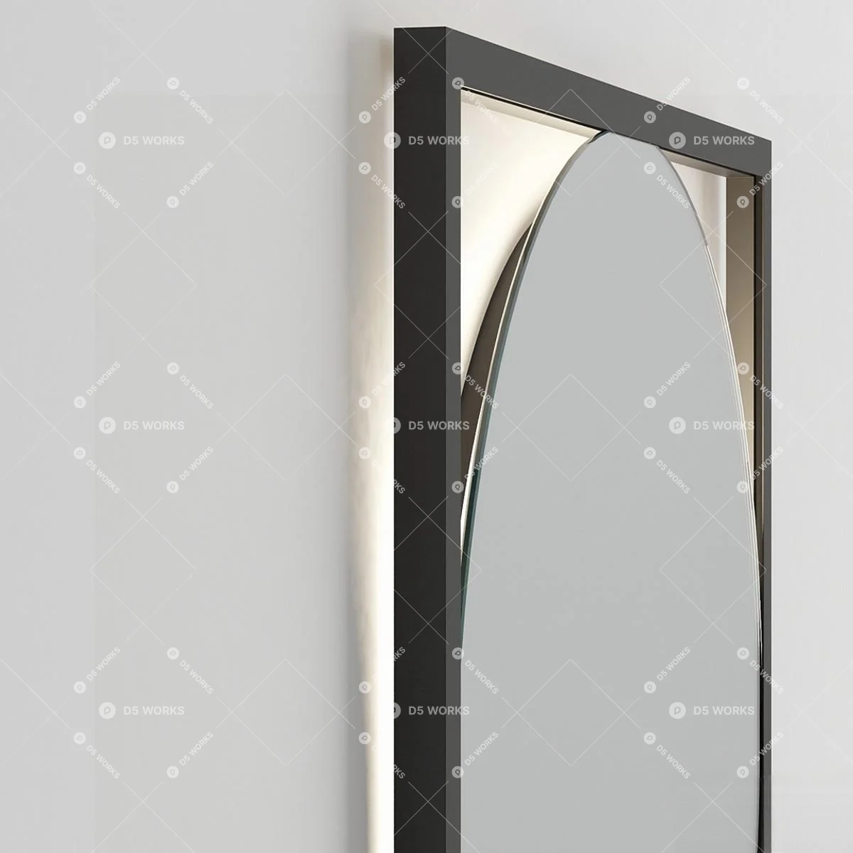 Mirror 3d model thumbnail 3