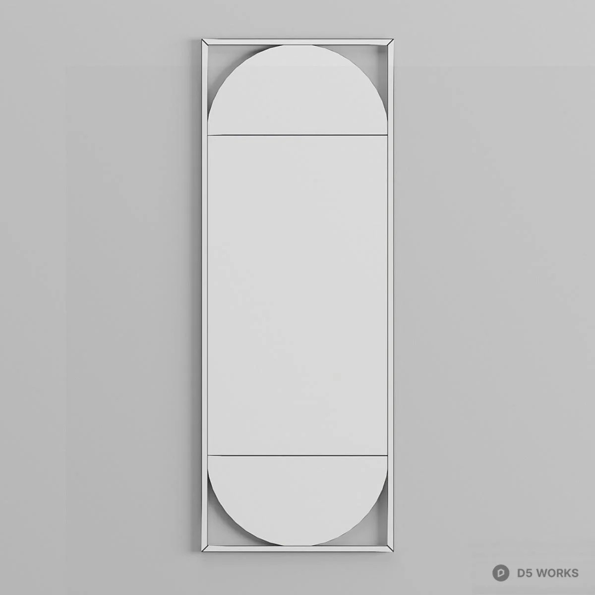 Wavy Fabric Floor Lamp 3d model thumbnail 4