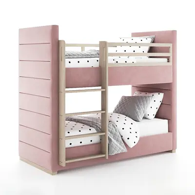 Scandinavian Bunk Bed 3d model
