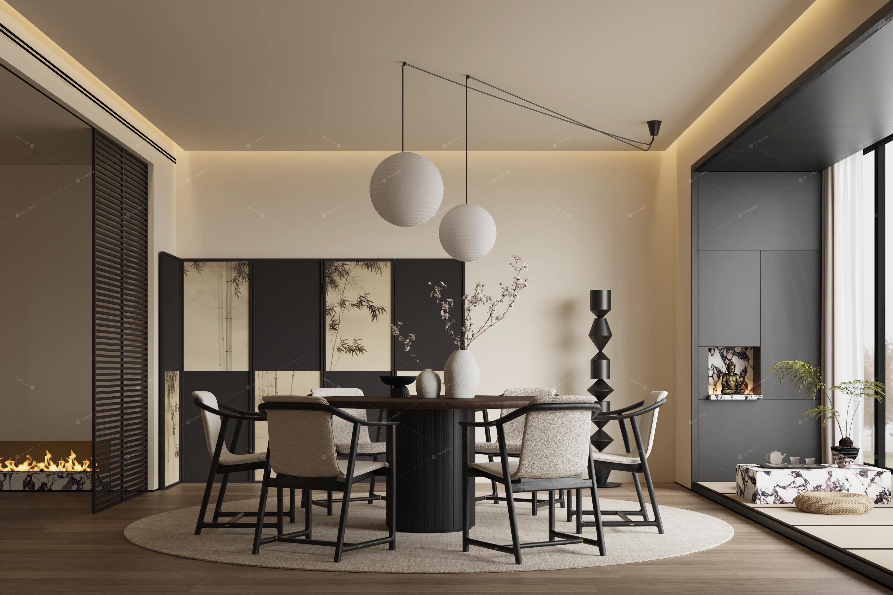 Dining Rooms 3D Models
