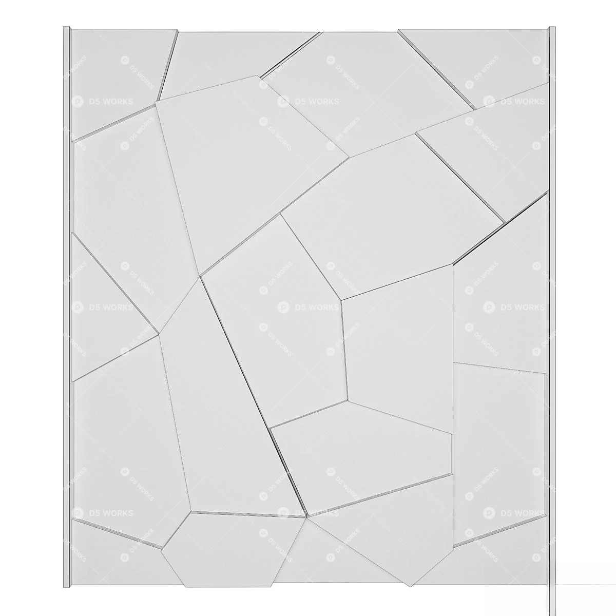 Wall Panel 3d model thumbnail 3