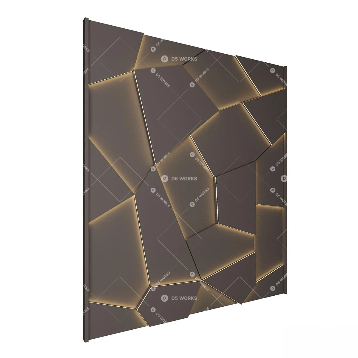 Wall Panel 3d model thumbnail 2