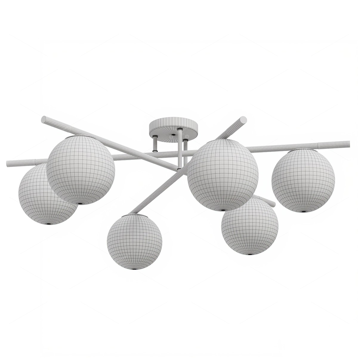 Flush Mount Lights 3D Models 2