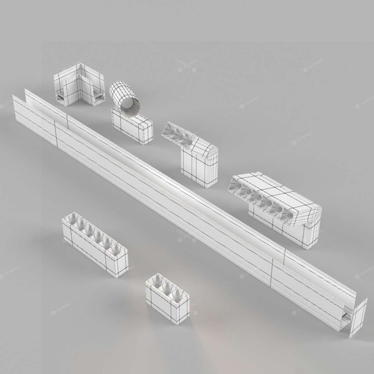 Lighting Sets 3D Models 2