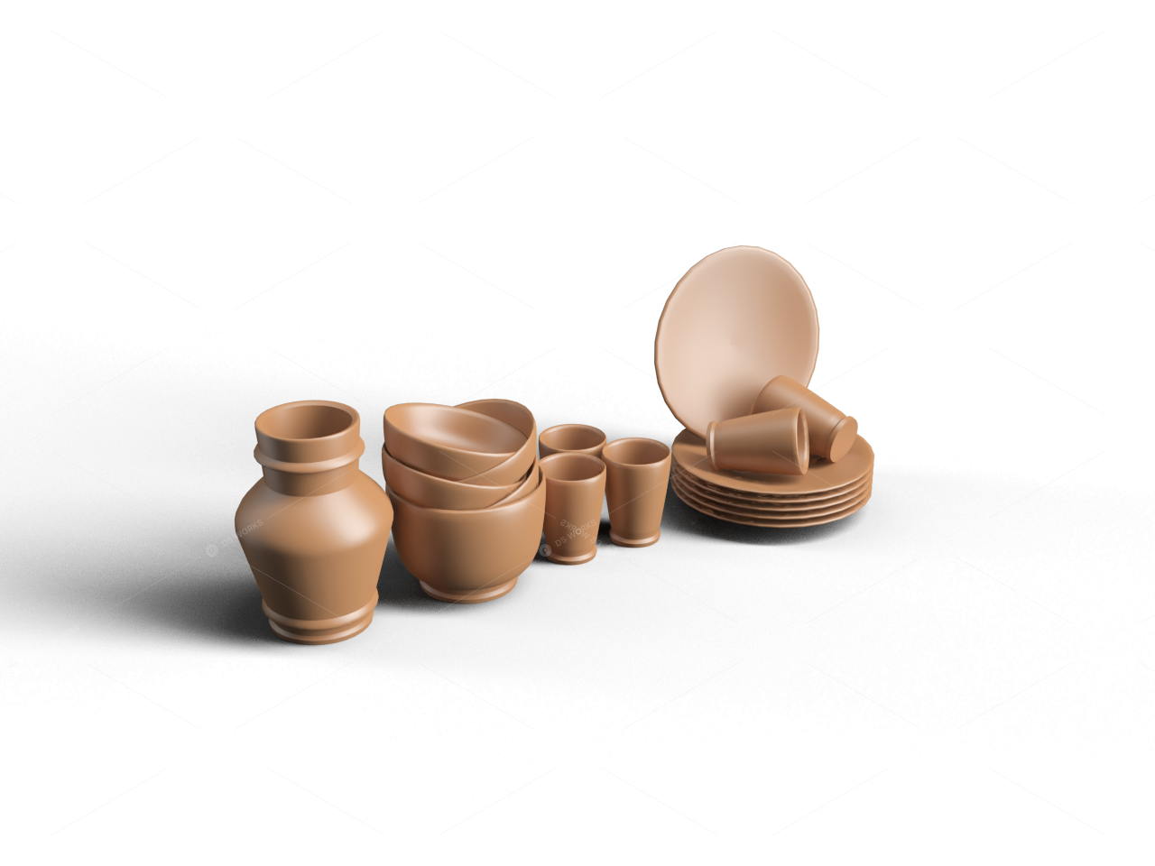 Tableware 3D Models