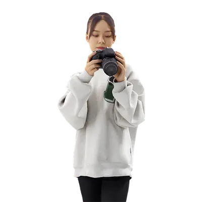 Casual woman216 3d model