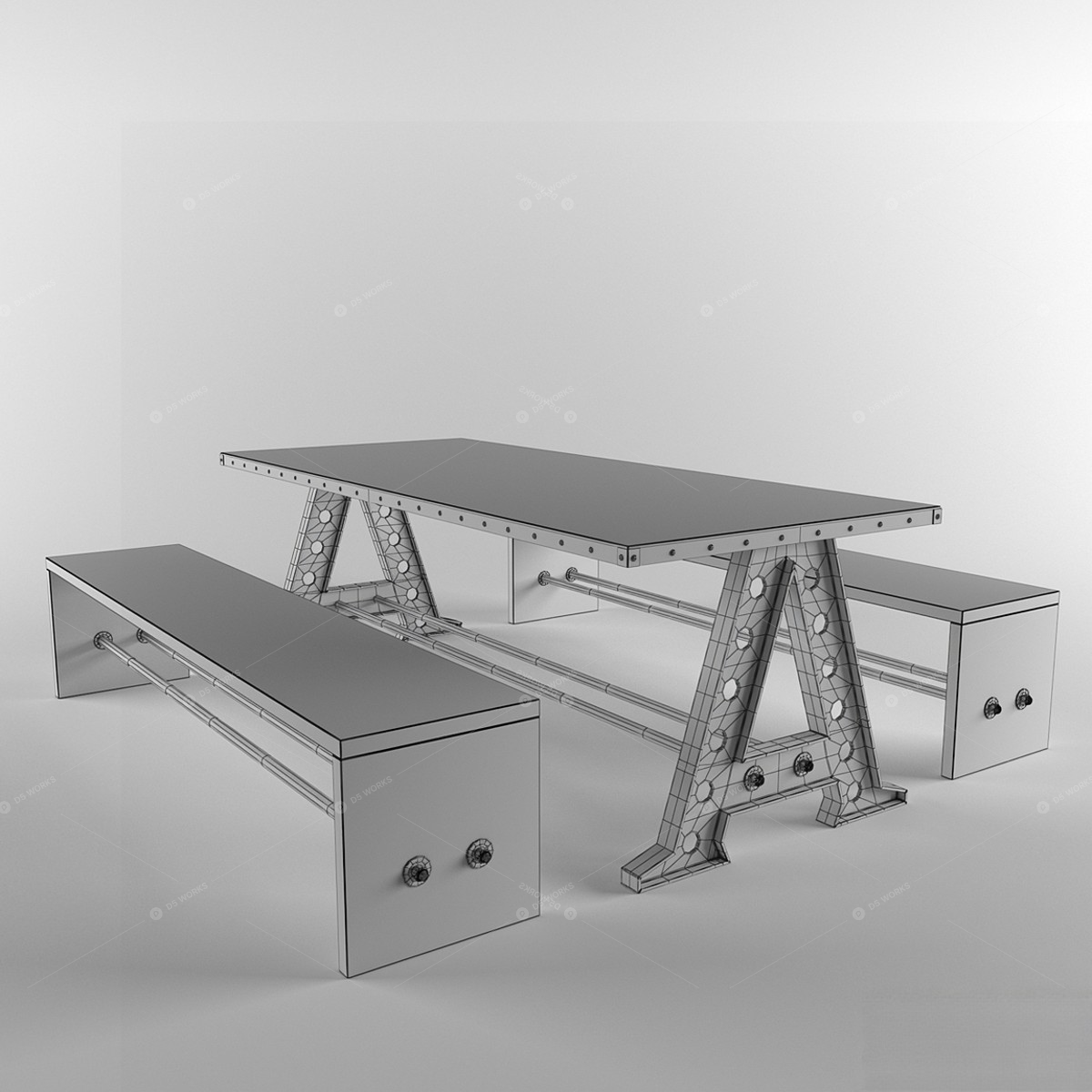 Outdoor Furniture 3D Models 2