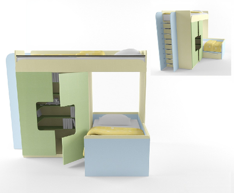 Modern Bunk Bed