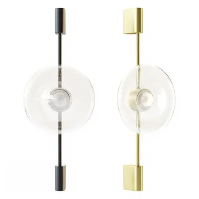 Modern Glass Wall Lamp 3d model