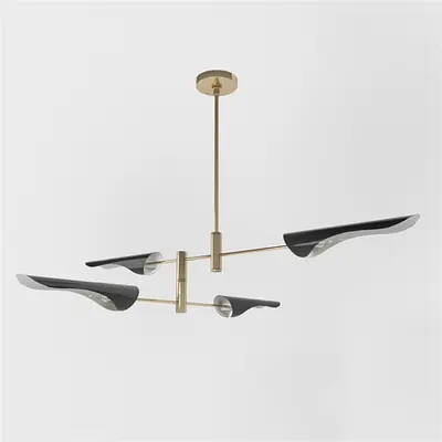 Geometric Modern Chandelier 3d model
