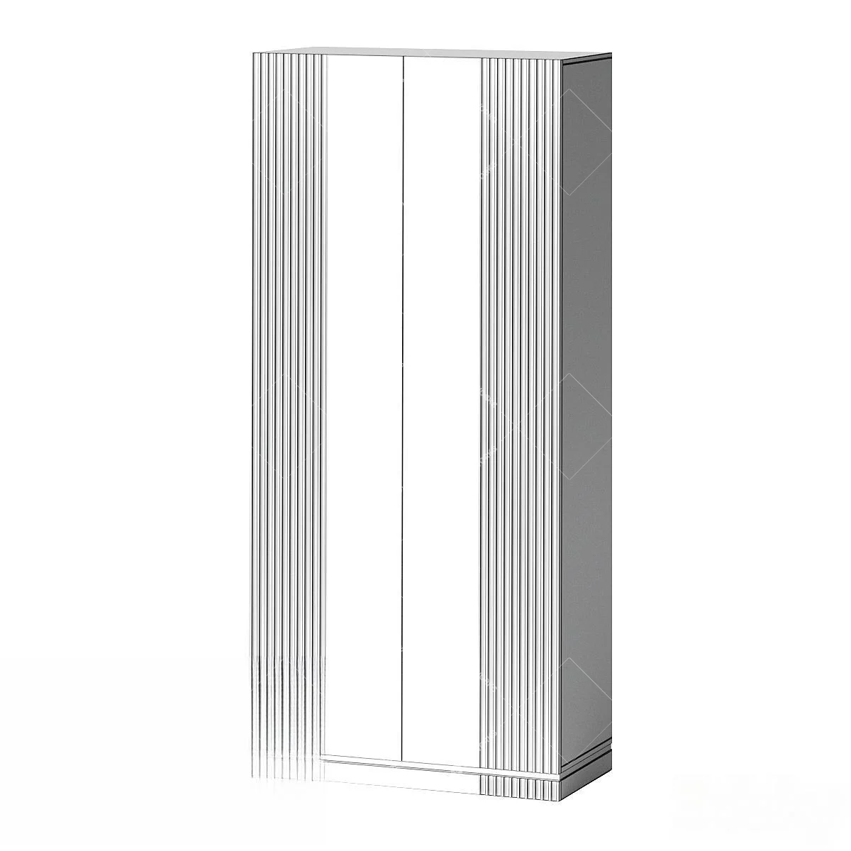 Modern Wardrobe 3d model thumbnail 2