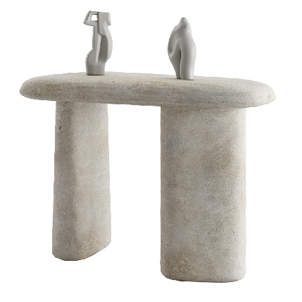 Creamy Console Table