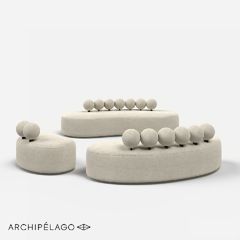 Modern Irregular-shaped Sofa 