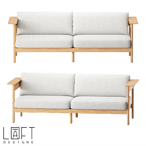 Modern Two-seater Sofa