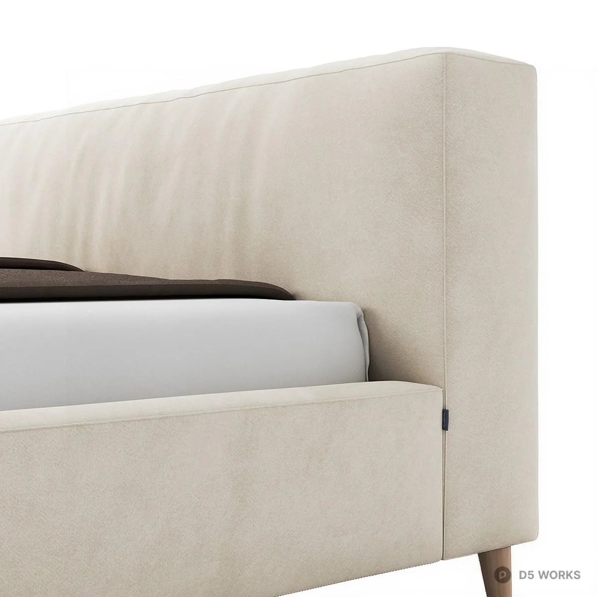 Modern Children Bed 3d model thumbnail 3