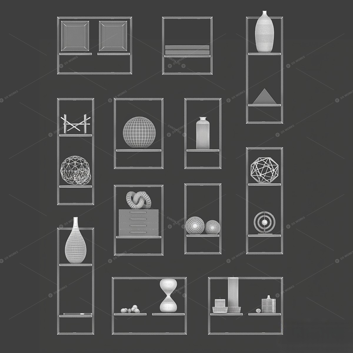Decorative Sets 3D Models 3