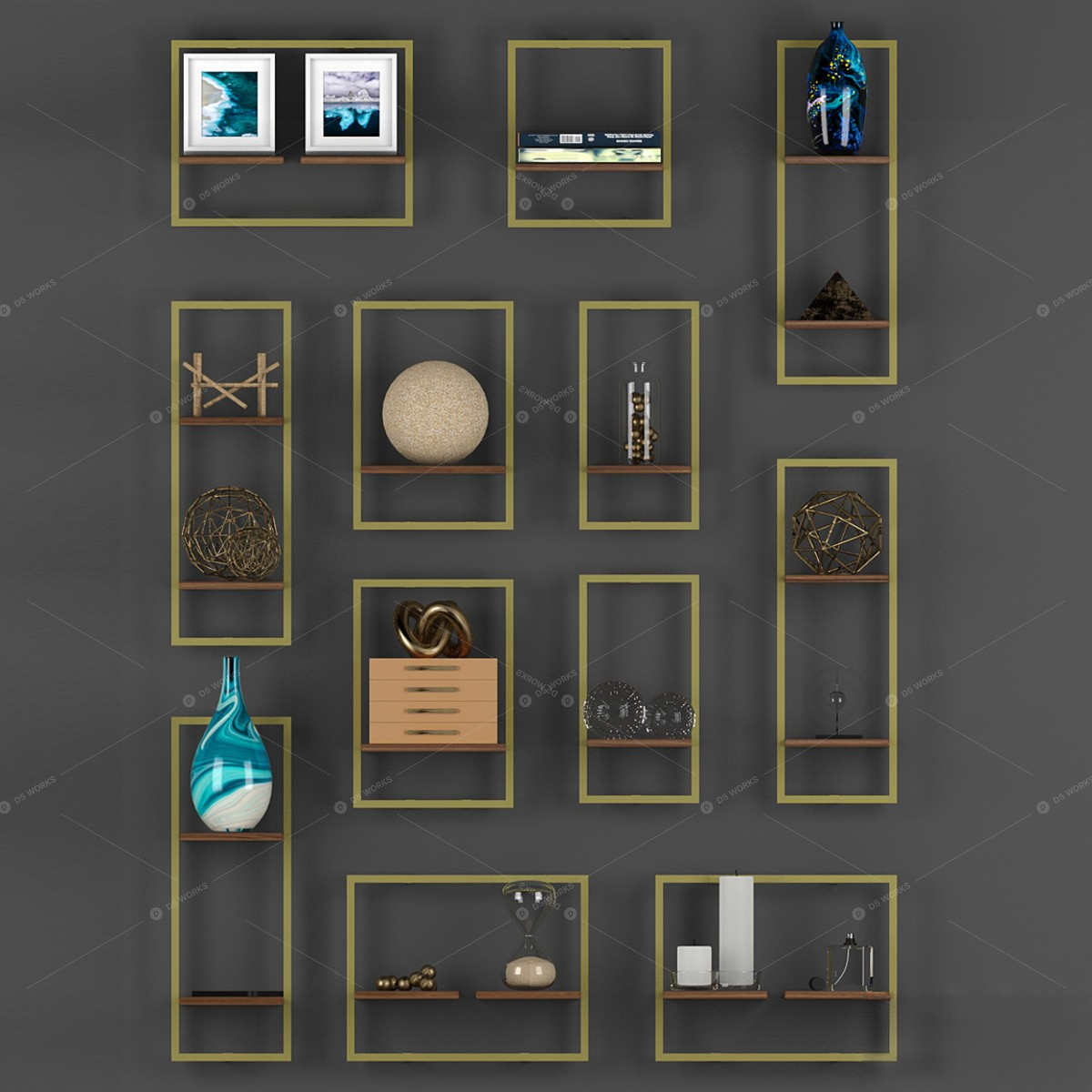 Decorative Sets 3D Models 2