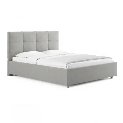Transitional Double Bed 3d model