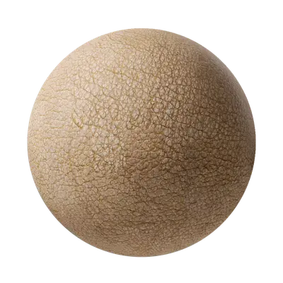 Yellow coarse grain cowhide01