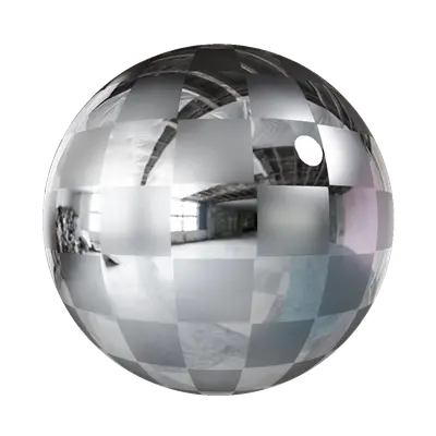 Stainless Steel with Square Etches