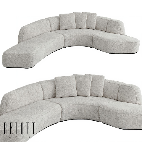 Modern Irregular-shaped Sofa