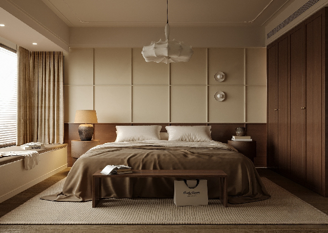 Mid-Century Modern Home Bedroom