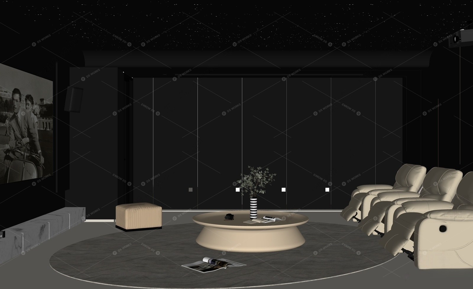 Entertainment Rooms 3D Models 2